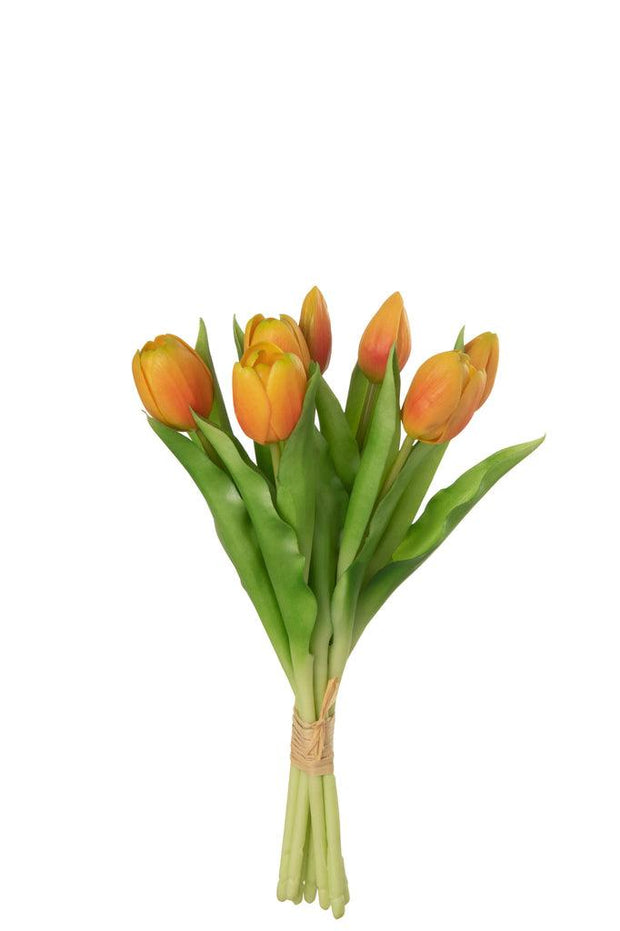 Boeket Tulpen 7stuks Pu Oranje Small - Florismoo