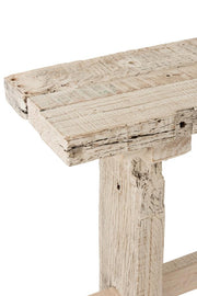 Console Brut Gerecycled Hout White Wash - Florismoo