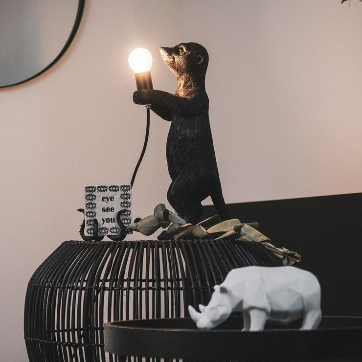 HV Meerkat Lamp - Zwart - Florismoo Essentials & Mobility