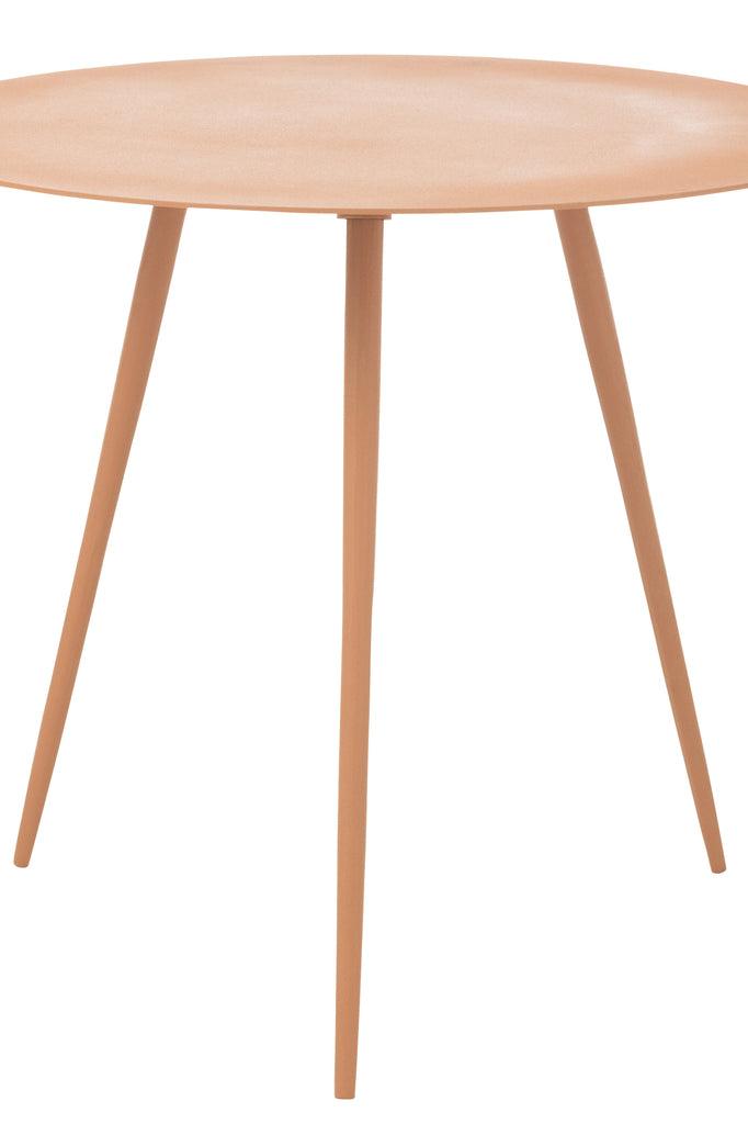 Sidetable Ijzer Peach - Florismoo