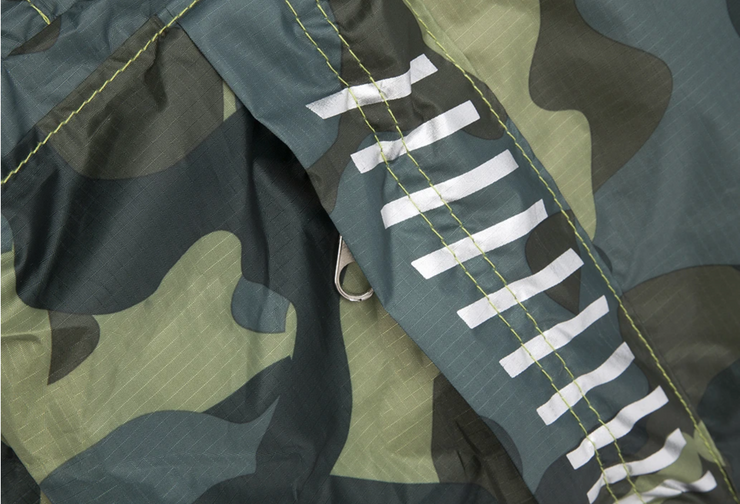 Bikeparka ripstop rugzak camouflage stof