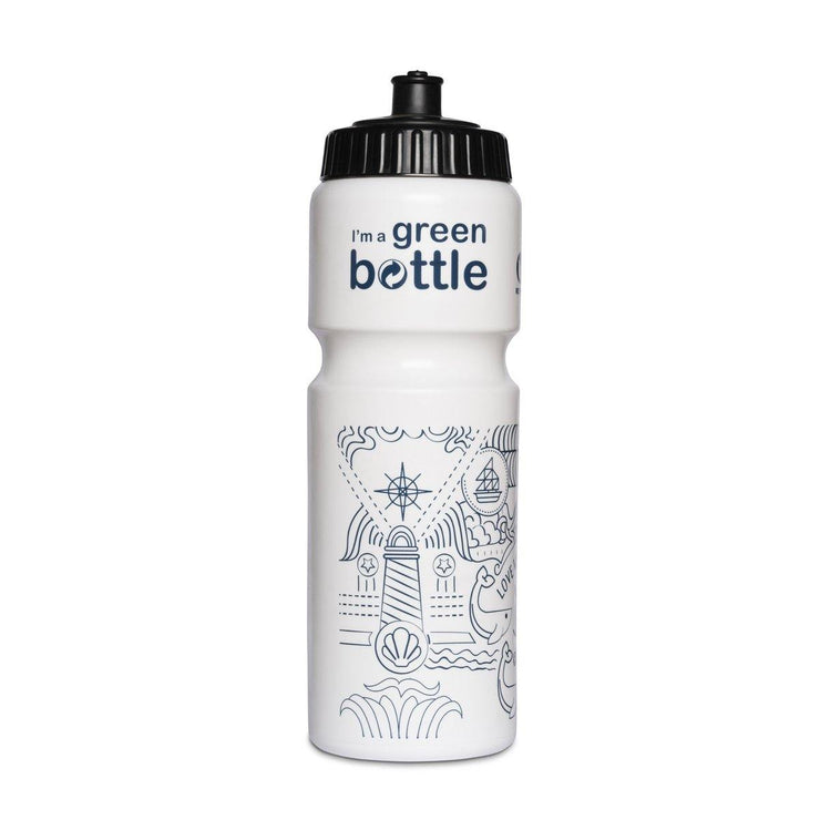 bio bidon white ocean 750 ml