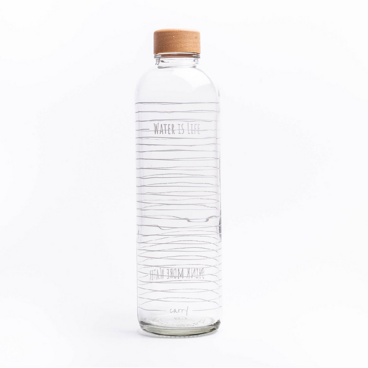 Carry drinkfles water is life 1 liter - Florismoo Essentials & Mobility