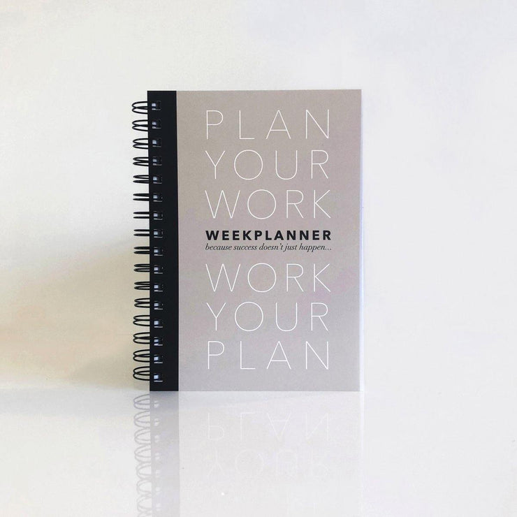 Vormgevoel plan your week A5 planner presentatie