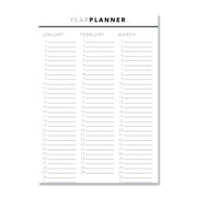 Vormgevoel plan your week A5 planner jaarplanner