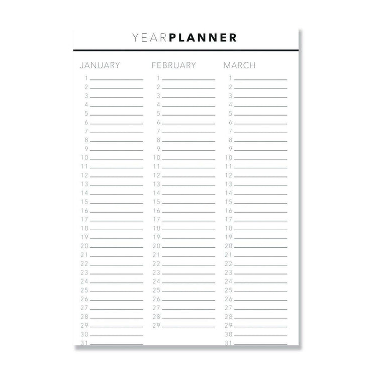 Vormgevoel plan your week A5 planner jaarplanner